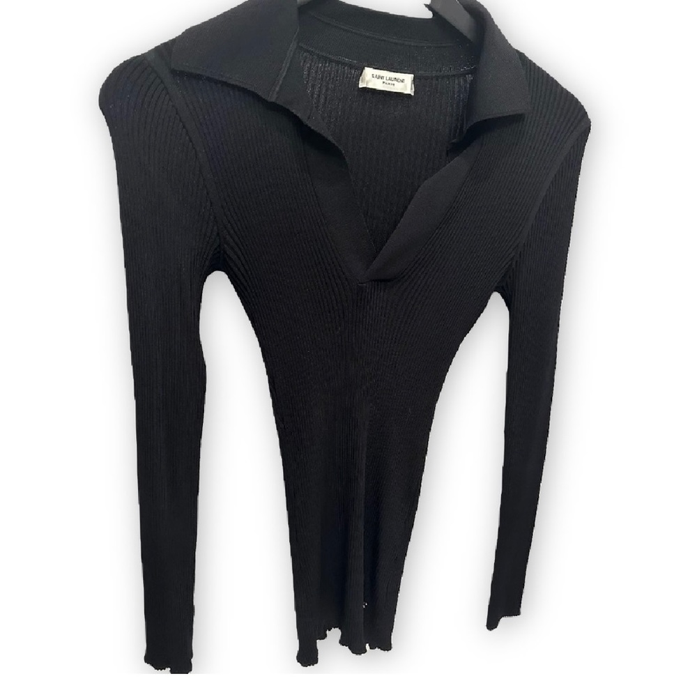 Saint Laurent V Neck Sweater - Picture 5 of 6